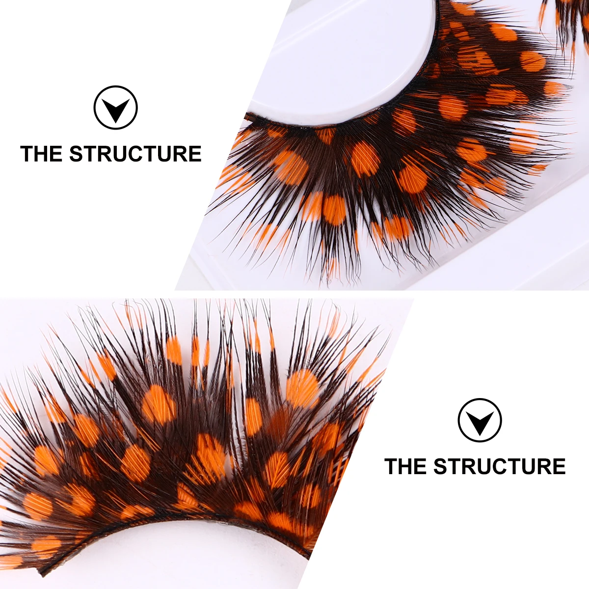 Dramatic False Eyelashes Long Reusable Costume Lashes Halloween Party Dance Stage Exaggerated False Lashes
Dramatic False Eyelashes Long Reusable Costume Lashes Halloween Party Dance Stage Exaggerated False Lashes