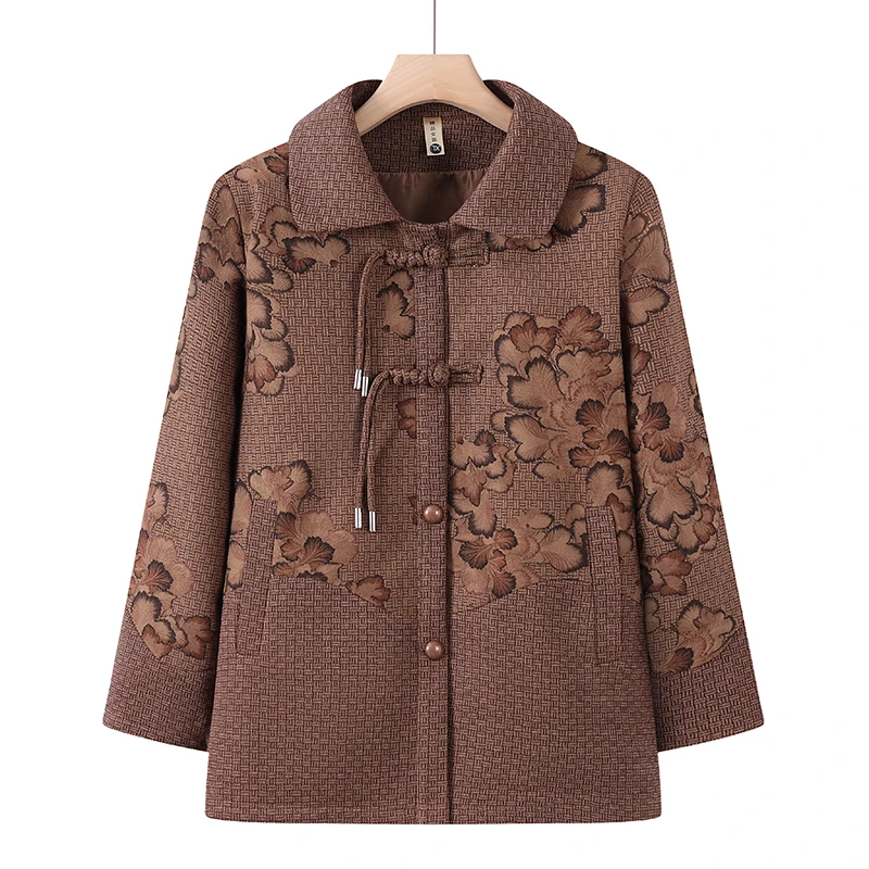 Новая женская куртка-пальто в китайском стиле 2025 года, весенне-осенняя, из полиэстера, стандартной длины, модная, для повседневной носки
Новая женская куртка-пальто в китайском стиле 2025 года, весенне-осенняя, из полиэстера, стандартной длины, модная, для повседневной носки