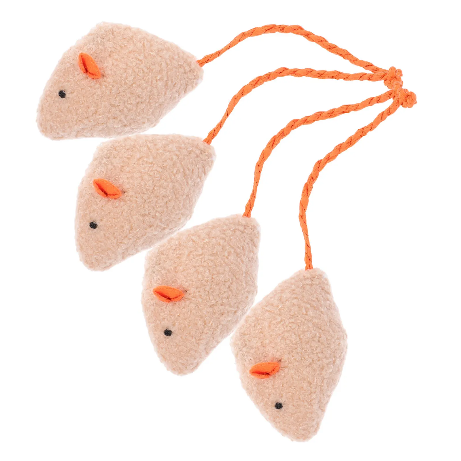 4pcs Mouse Cat Realistic Simulation Rat Self-Entertaining Interactive Chew Teaser For Indoor Cats Kitten Exercise Play
4pcs Mouse Cat Realistic Simulation Rat Self-Entertaining Interactive Chew Teaser For Indoor Cats Kitten Exercise Play