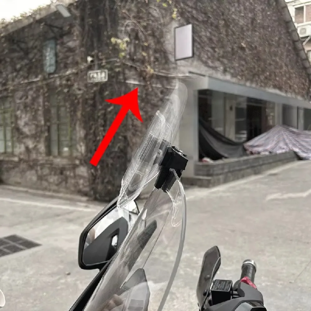 Дефлектор лобового стекла мотоцикла, регулируемый удлинитель, спойлер на лобовое стекло
Дефлектор лобового стекла мотоцикла, регулируемый удлинитель, спойлер на лобовое стекло