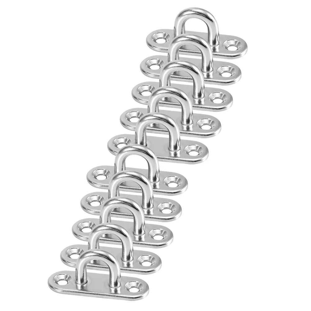 10 Pcs Wall Mount Hook M5 Ceiling Hooks Heavy Duty U-shaped Sandbag Eye Plate Fan
10 Pcs Wall Mount Hook M5 Ceiling Hooks Heavy Duty U-shaped Sandbag Eye Plate Fan