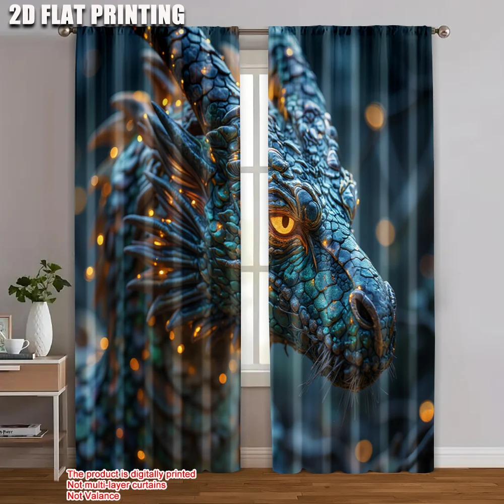 2pc, Window Drapes Colored Dragon Versatile Durable Polyester,Without Electricity Spring Party & Holiday Decor Perfect for
2pc, Window Drapes Colored Dragon Versatile Durable Polyester,Without Electricity Spring Party & Holiday Decor Perfect for