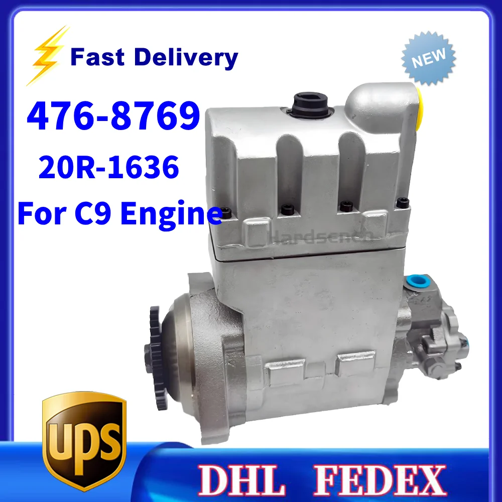New 476-8769 C7 C9 Engine Fuel Injection Pump Assembly 4768769 for Caterpillar Engine Spare Parts
New 476-8769 C7 C9 Engine Fuel Injection Pump Assembly 4768769 for Caterpillar Engine Spare Parts