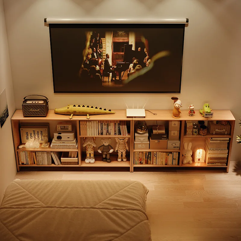 The shelves below TV cabinet are freely combined shelves cabinets, the storage cabinets, the shelves are integrate
The shelves below TV cabinet are freely combined shelves cabinets, the storage cabinets, the shelves are integrate