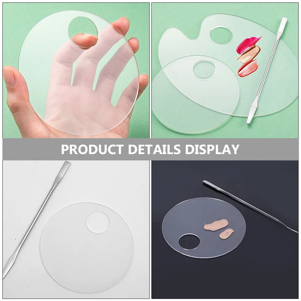 2 set Practical Acrylic Paint Tray Transparent Color Mixing Tool For Painting Diy Art Supplies Creative Palettes
2 set Practical Acrylic Paint Tray Transparent Color Mixing Tool For Painting Diy Art Supplies Creative Palettes