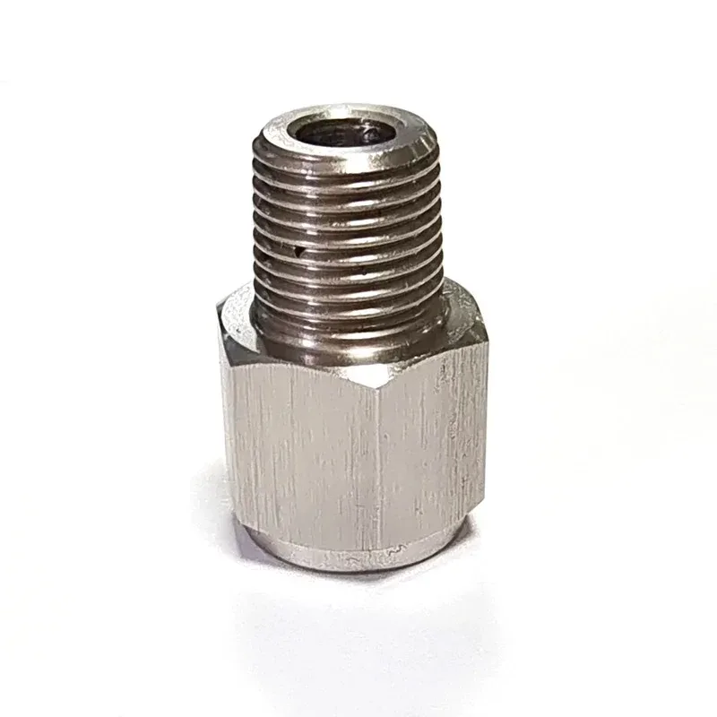 1/8" NPT Male To M10x1.0 Female Stainless Steel Oil Pressure Gauge Take Off Adapter Auto Parts
1/8" NPT Male To M10x1.0 Female Stainless Steel Oil Pressure Gauge Take Off Adapter Auto Parts