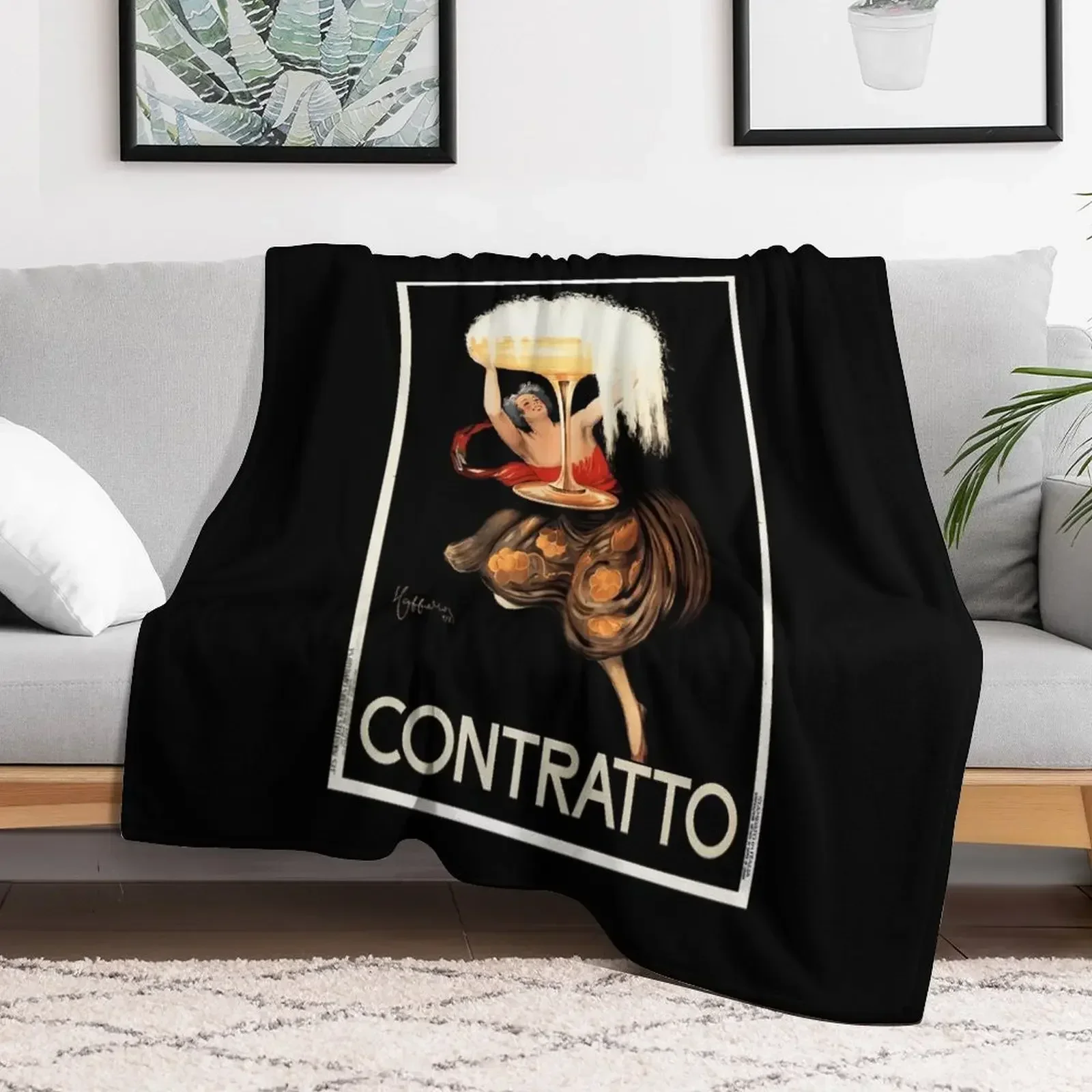 CONTRATTO SPARKLING WINE 1922 Italy Alcohol Advertiset Throw Blanket christmas decoration Thin Blankets 
CONTRATTO SPARKLING WINE 1922 Italy Alcohol Advertiset Throw Blanket christmas decoration Thin Blankets