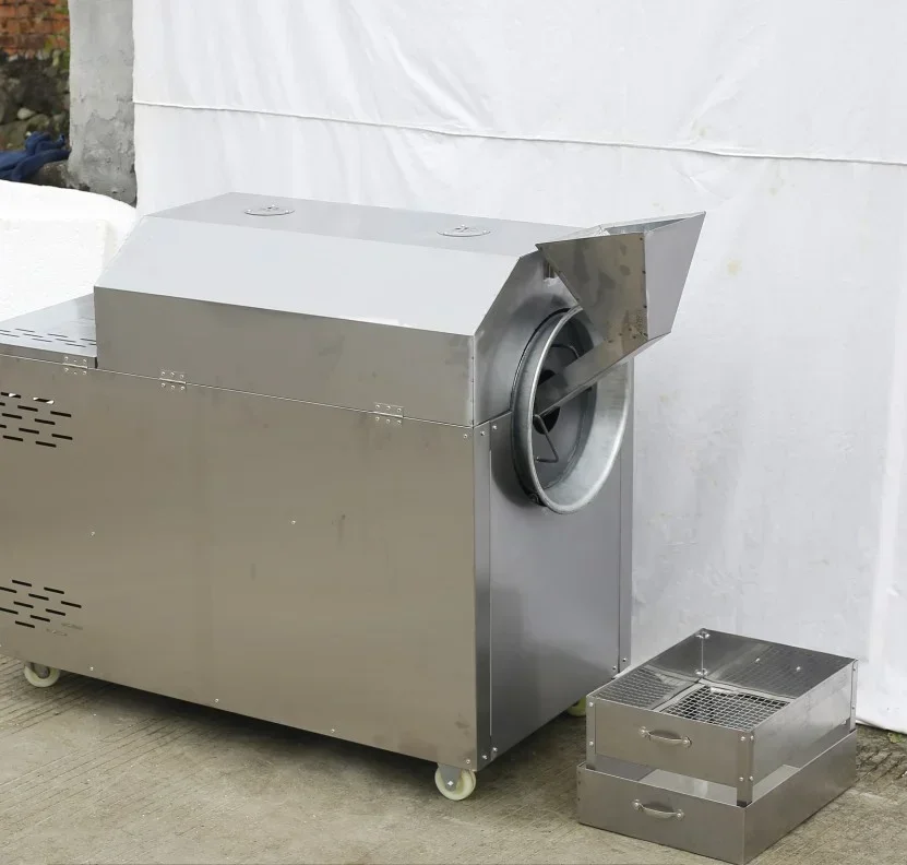 High Effective 12.5KG/H Automatic Nuts Roasting Machine Walnut Roaster/Peanut Roasting Machine
High Effective 12.5KG/H Automatic Nuts Roasting Machine Walnut Roaster/Peanut Roasting Machine