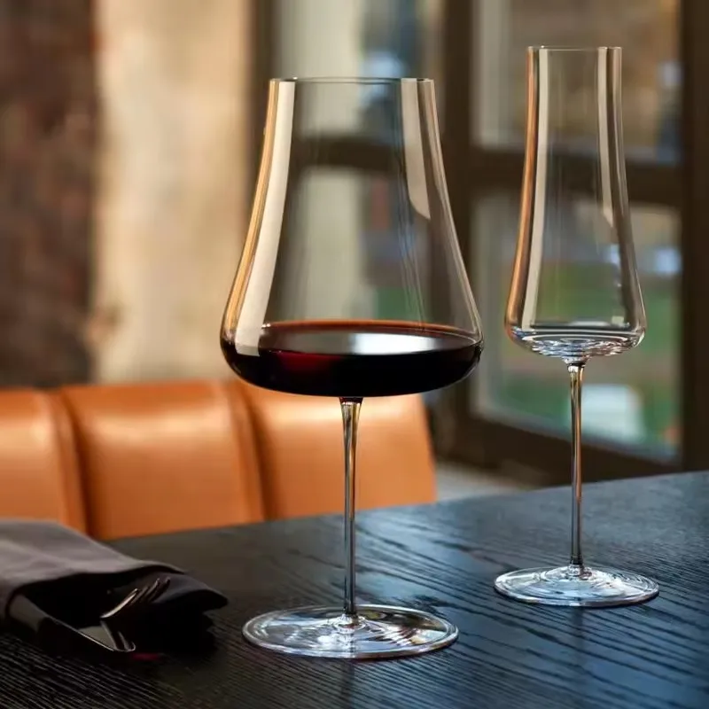 Nude Style Handmade Crystal Wine Glass Extremely Thin Masterly Craft Perfect Flawless Red Dot Award Volcano Goblet
Nude Style Handmade Crystal Wine Glass Extremely Thin Masterly Craft Perfect Flawless Red Dot Award Volcano Goblet