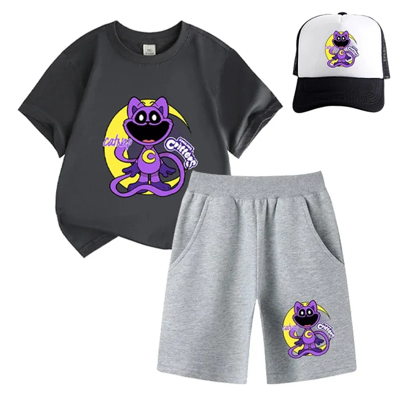 Пижамы Smilings Critters Catnap, летние детские футболки с короткими рукавами, одежда для сна, пижамы с рисунком кота, детский костюм, одежда; 2 д., 5 д.
Пижамы Smilings Critters Catnap, летние детские футболки с короткими рукавами, одежда для сна, пижамы с рисунком кота, детский костюм, одежда; 2 д., 5 д.
