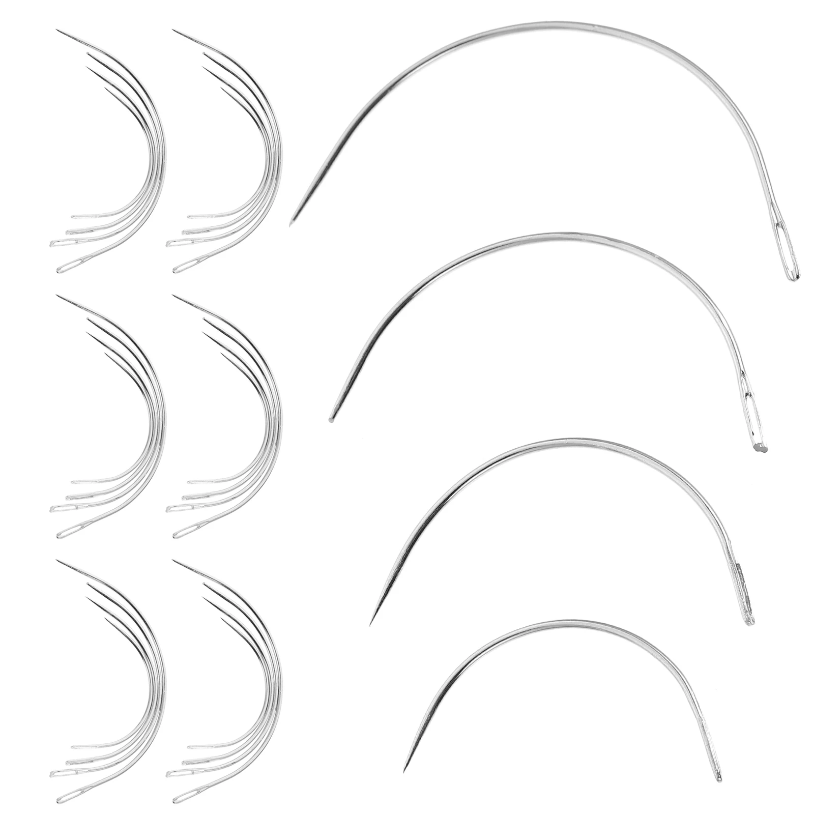 48pcs Big Curved Sewing Needles 4 Sizes 3 25 3 5 2 Inch 12 Pack Metal Sturdy Hand Sewing Needle Embroidery Craft Repair
48pcs Big Curved Sewing Needles 4 Sizes 3 25 3 5 2 Inch 12 Pack Metal Sturdy Hand Sewing Needle Embroidery Craft Repair
