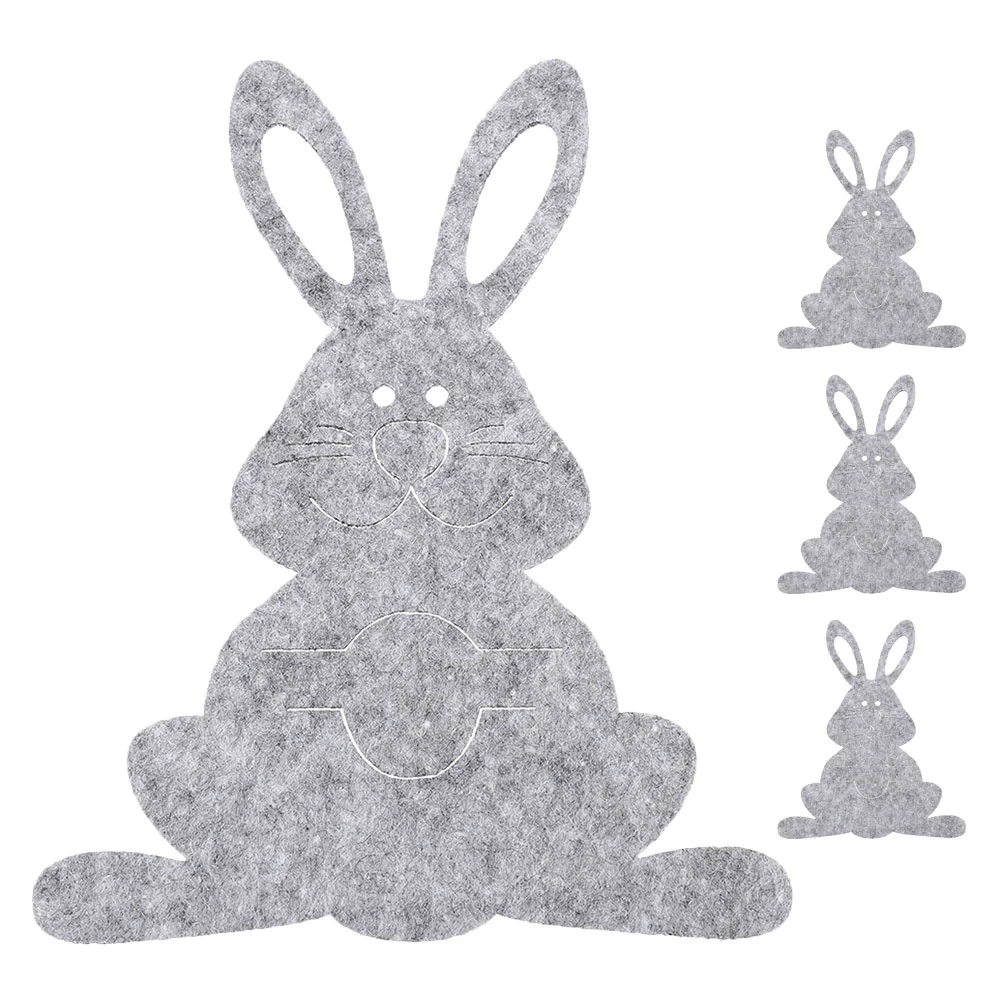 4 Pcs Rabbit Cutlery Bag Silverware Holder Bunny Utensil Felt Shape Pouch Easter Tableware
4 Pcs Rabbit Cutlery Bag Silverware Holder Bunny Utensil Felt Shape Pouch Easter Tableware