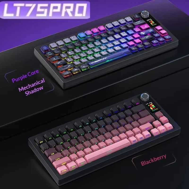 Механическая клавиатура Langtu Lt75 с тремя режимами, подключенная к игре Rgb, индивидуальная механическая клавиатура с высоким характеристиком для киберспорта
Механическая клавиатура Langtu Lt75 с тремя режимами, подключенная к игре Rgb, индивидуальная механическая клавиатура с высоким характеристиком для киберспорта