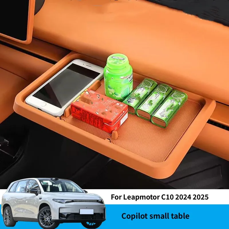 Car Copilot Storage Small Table Passenger Phone Holder Modified Small Desk For Leapmotor C10 2024 2025 Car Accessories
Car Copilot Storage Small Table Passenger Phone Holder Modified Small Desk For Leapmotor C10 2024 2025 Car Accessories