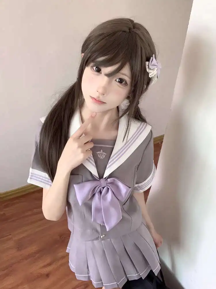 New College White Moonlight Jk Japanese Style Uniform Sailor Uniform Women Academic Atmosphere Tops Short Skirt
New College White Moonlight Jk Japanese Style Uniform Sailor Uniform Women Academic Atmosphere Tops Short Skirt