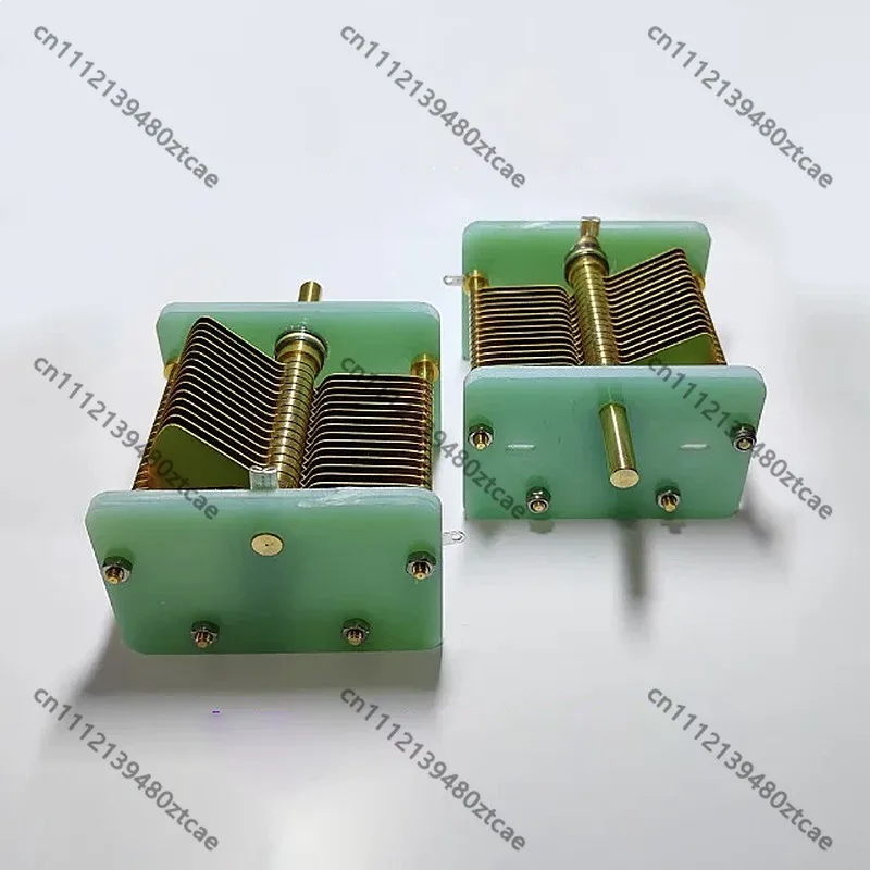 Semi Handmade Air-Adjusted Capacitor Variable 10-330PF High Power
Semi Handmade Air-Adjusted Capacitor Variable 10-330PF High Power