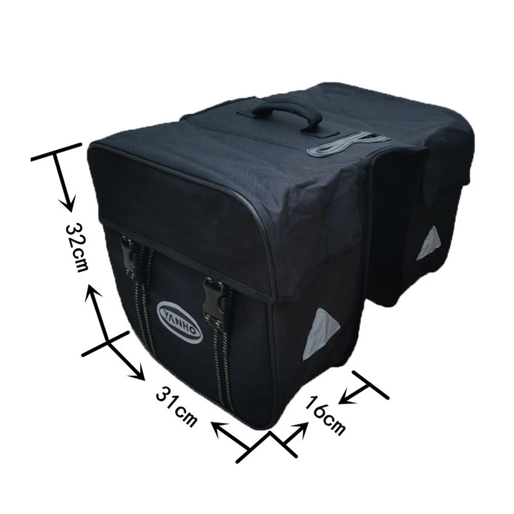 Oxford Cloth Bike Double Side Design Large Capacity Rear Rack Trunk Bag Zipper Pockets Multifunctional Seat Bag for Cycling
Oxford Cloth Bike Double Side Design Large Capacity Rear Rack Trunk Bag Zipper Pockets Multifunctional Seat Bag for Cycling