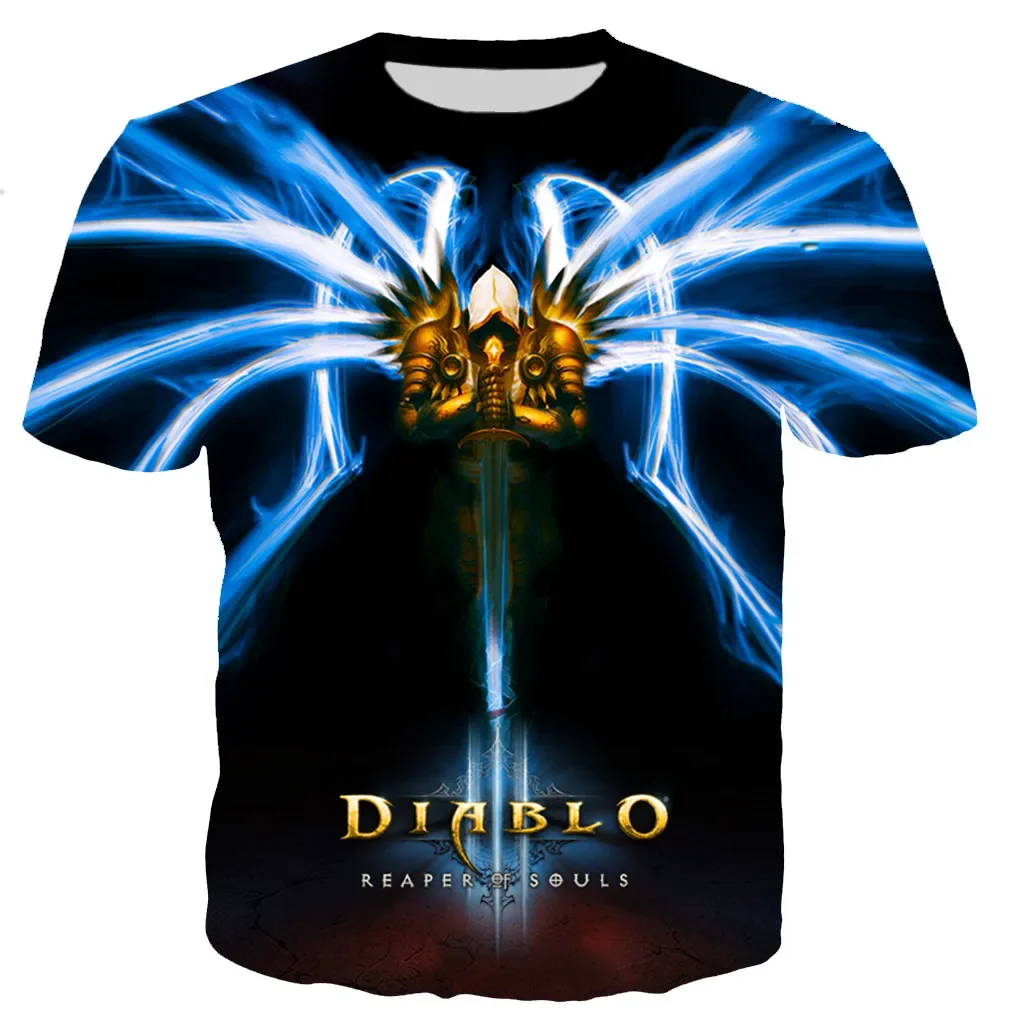 New Diablo 3D Printed T-shirt Men's and Women's Street Clothing Harajuku Oversized Crew Neck T-shirt Children's Top Clothing
New Diablo 3D Printed T-shirt Men's and Women's Street Clothing Harajuku Oversized Crew Neck T-shirt Children's Top Clothing