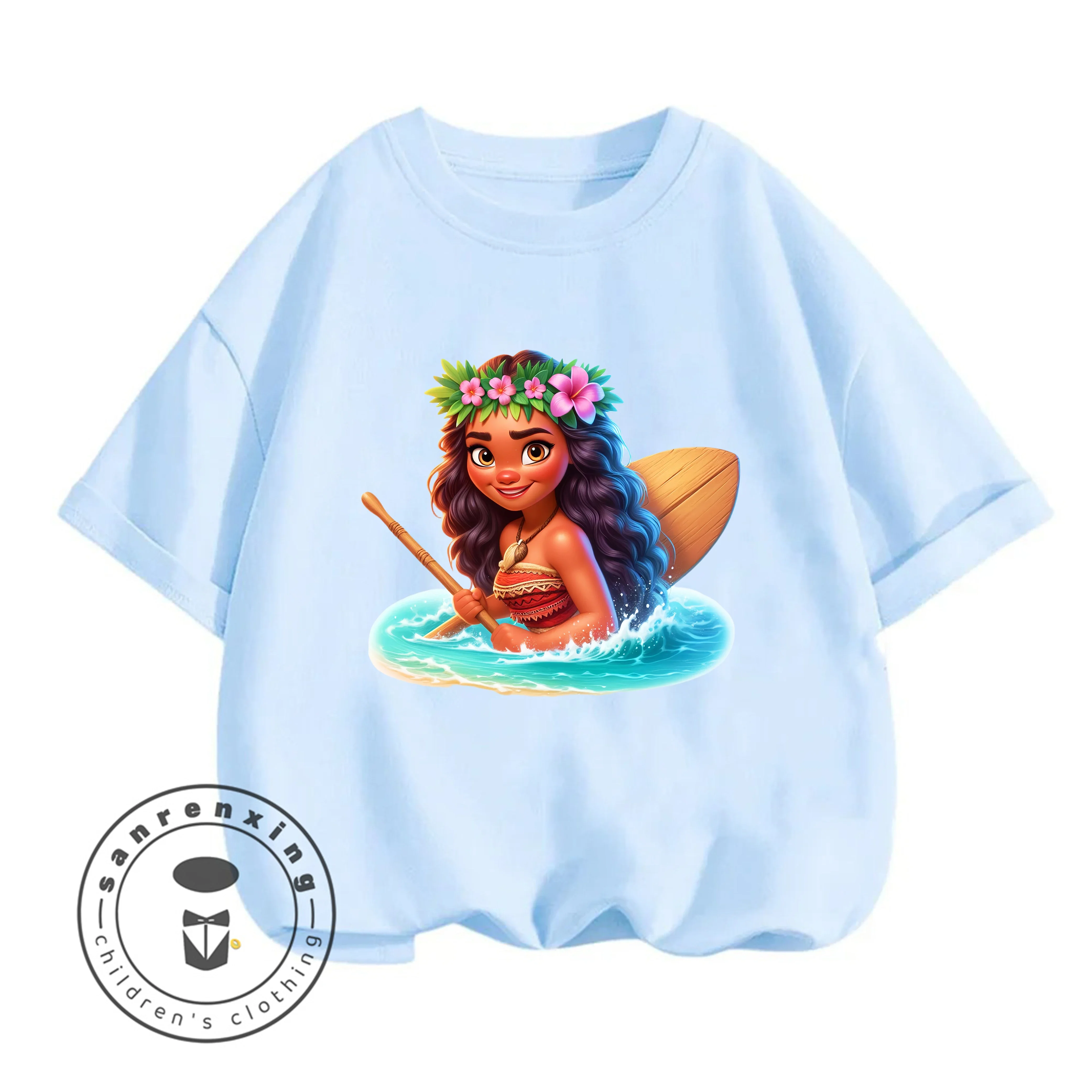 Outdoor Casual Crew Neck Tshirt Moana Boys Girls 3-14Y Summer Cute Kawaii Cartoon Street Hot Cool Trendy Lovely
Outdoor Casual Crew Neck Tshirt Moana Boys Girls 3-14Y Summer Cute Kawaii Cartoon Street Hot Cool Trendy Lovely