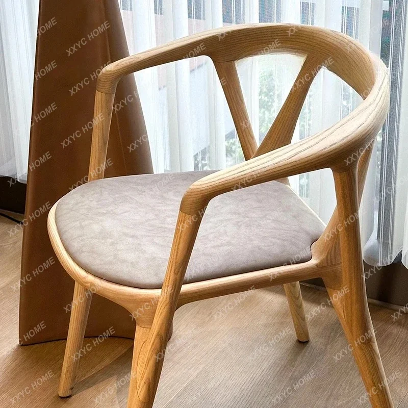 QQRetro Solid Wood Dining Chair Home Study Desk Chair Soft Bag Casual Negotiation Armchair
QQRetro Solid Wood Dining Chair Home Study Desk Chair Soft Bag Casual Negotiation Armchair
