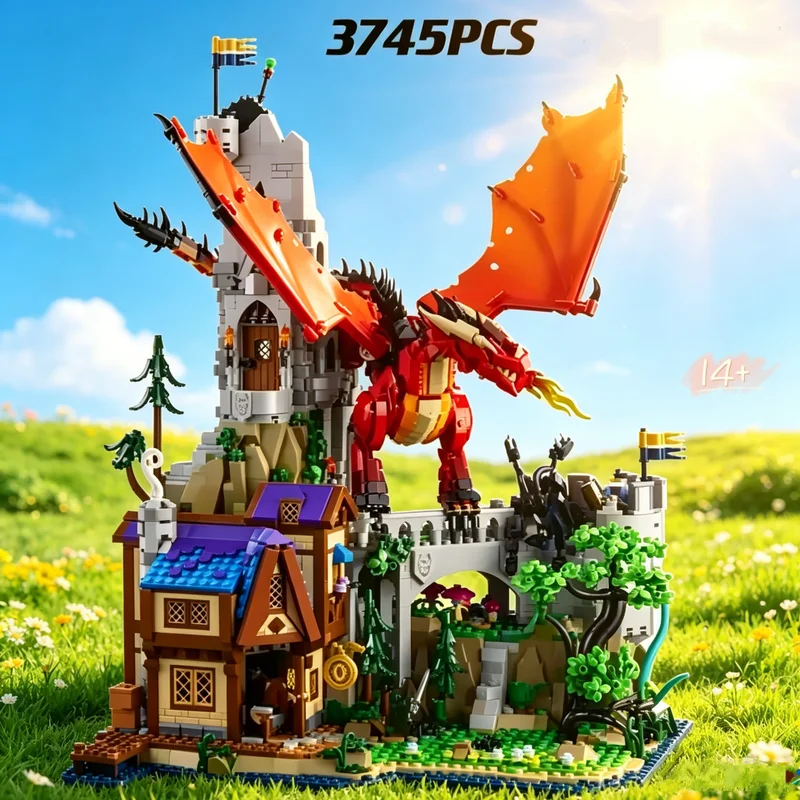 In Stock 3745PCS Architectural Street View Series 21348 Building Blocks Modle Dungeons & Dragons Red Dragon Legend Puzzle Toys
In Stock 3745PCS Architectural Street View Series 21348 Building Blocks Modle Dungeons & Dragons Red Dragon Legend Puzzle Toys