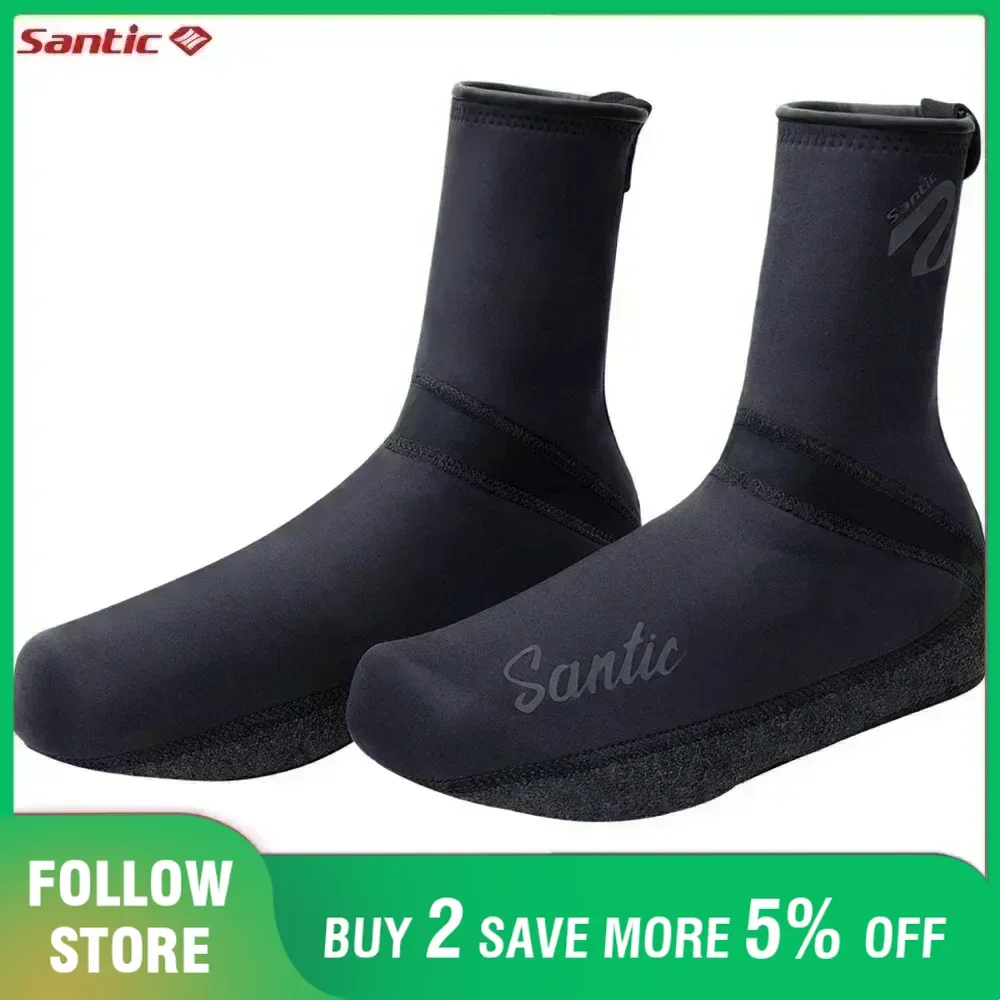 Santic Men's Winter Cycling Shoes Covers Waterproof Zipper Thermal Windproof MTB Road Shoes Cover Keep Warm Reflective Overshoes
Santic Men's Winter Cycling Shoes Covers Waterproof Zipper Thermal Windproof MTB Road Shoes Cover Keep Warm Reflective Overshoes