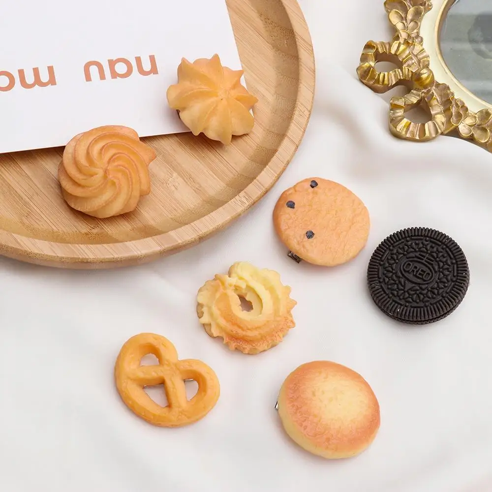 Cute Side Clip Individuality Bangs Women Girls Cookies Hairpin Hair Accessories Party Supplies Biscuit Hair Clip
Cute Side Clip Individuality Bangs Women Girls Cookies Hairpin Hair Accessories Party Supplies Biscuit Hair Clip