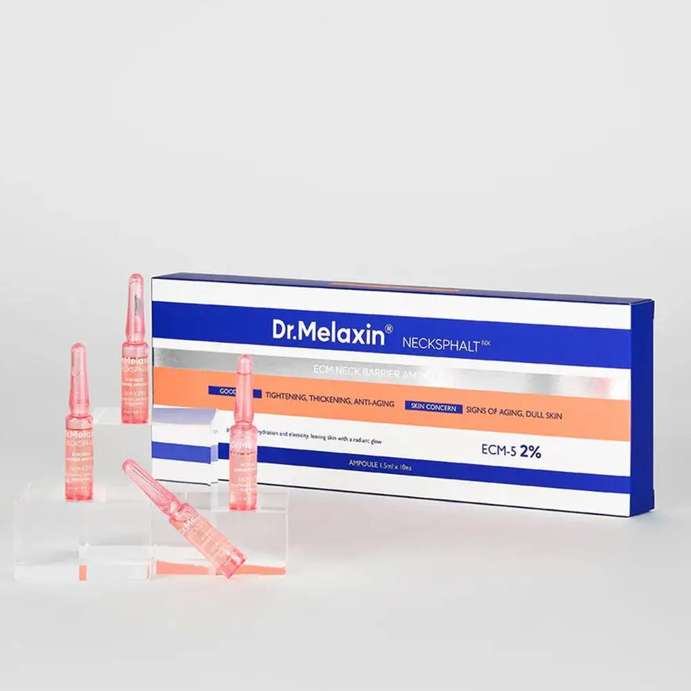 Корейская сыворотка Dr.Melaxin NECKSPHALT Ampoule 1.5мл x 10шт для глубокого увлажнения, повышения эластичности, подтяжки шеи и борьбы с признаками старения
Корейская сыворотка Dr.Melaxin NECKSPHALT Ampoule 1.5мл x 10шт для глубокого увлажнения, повышения эластичности, подтяжки шеи и борьбы с признаками старения