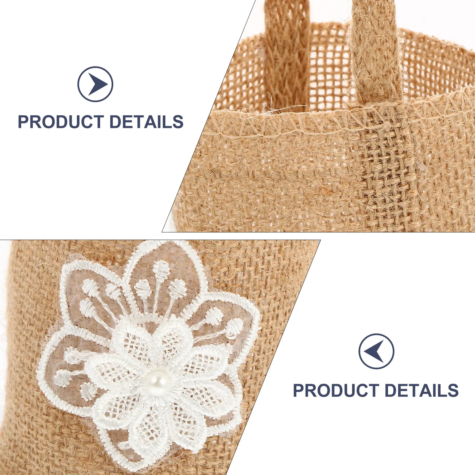 2pcs Linen Storage Flower Banquet Decor Burlap Candy Basket Wedding Gift Storage Baskets Wedding Basket Decor Burlap Flower 
2pcs Linen Storage Flower Banquet Decor Burlap Candy Basket Wedding Gift Storage Baskets Wedding Basket Decor Burlap Flower