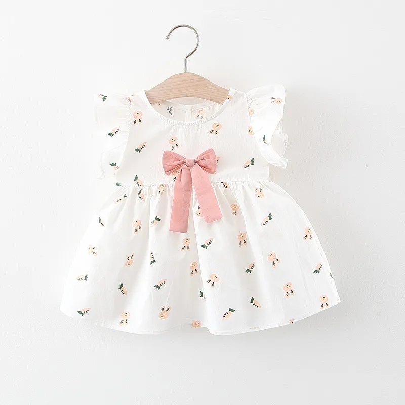 Children Shirt Wholesale Girls' Short Sleeve Dress Summer Infant Girl Baby Summer Clothing Bow Cotton Cloth Small Skirt
Children Shirt Wholesale Girls' Short Sleeve Dress Summer Infant Girl Baby Summer Clothing Bow Cotton Cloth Small Skirt