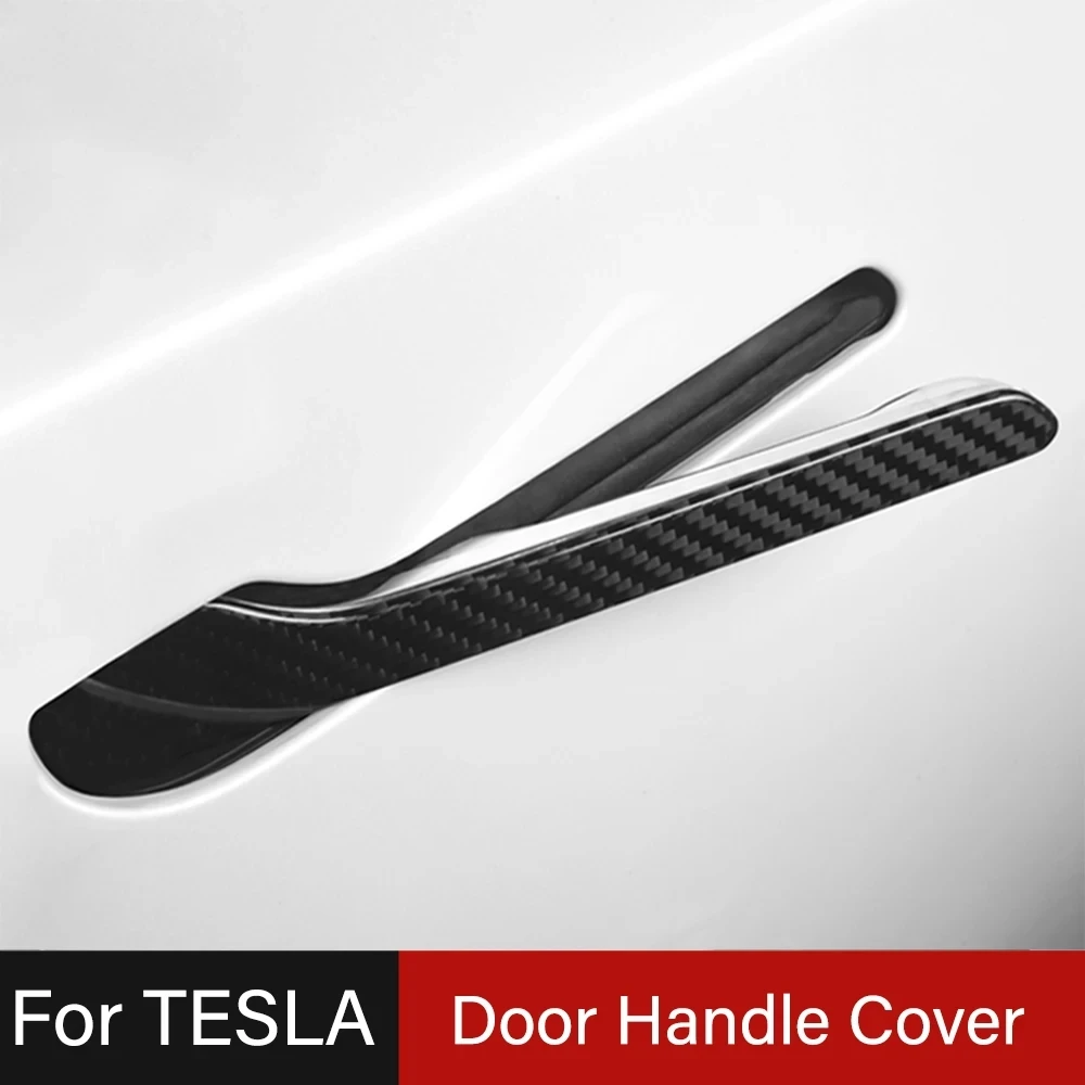 Car Sticker Real Carbon Fiber Door Handle Cover Wrap Protector Shell For Tesla Model 3 Model Y Exterior Decoration Accessories
Car Sticker Real Carbon Fiber Door Handle Cover Wrap Protector Shell For Tesla Model 3 Model Y Exterior Decoration Accessories