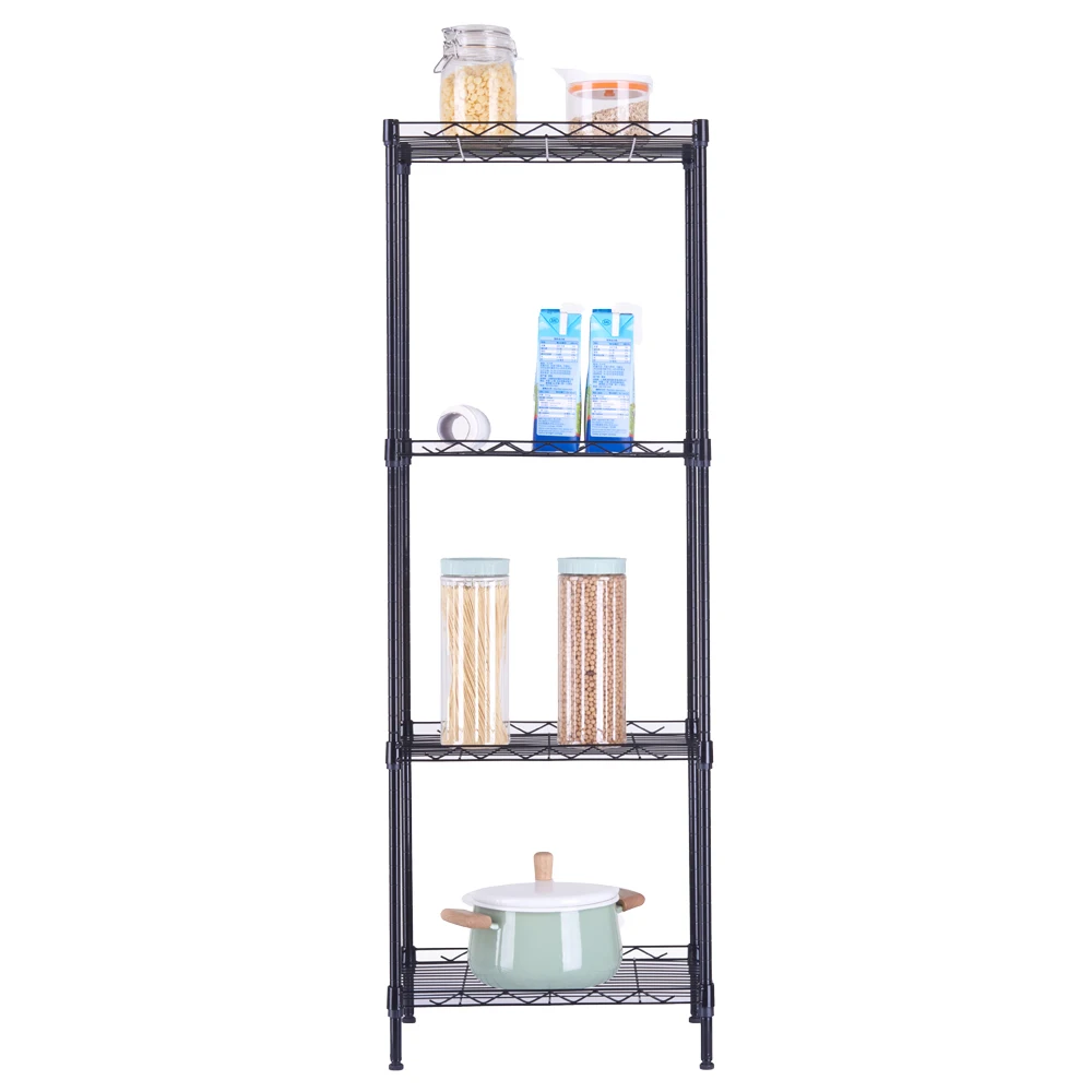 4 Tier Kitchen Rack Utility Storage Organization Wire Shelving Unit Metal Storage Rack
4 Tier Kitchen Rack Utility Storage Organization Wire Shelving Unit Metal Storage Rack