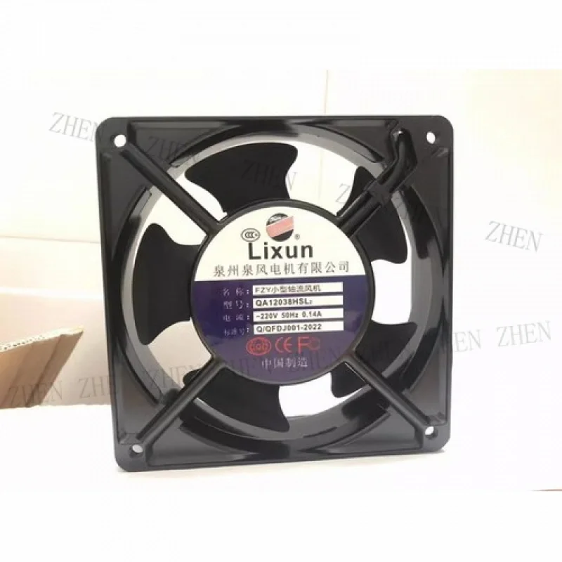 Y FOR FZY QA12038HSL2 220V 0.14A 12CM Axial Cooling Fan
Y FOR FZY QA12038HSL2 220V 0.14A 12CM Axial Cooling Fan