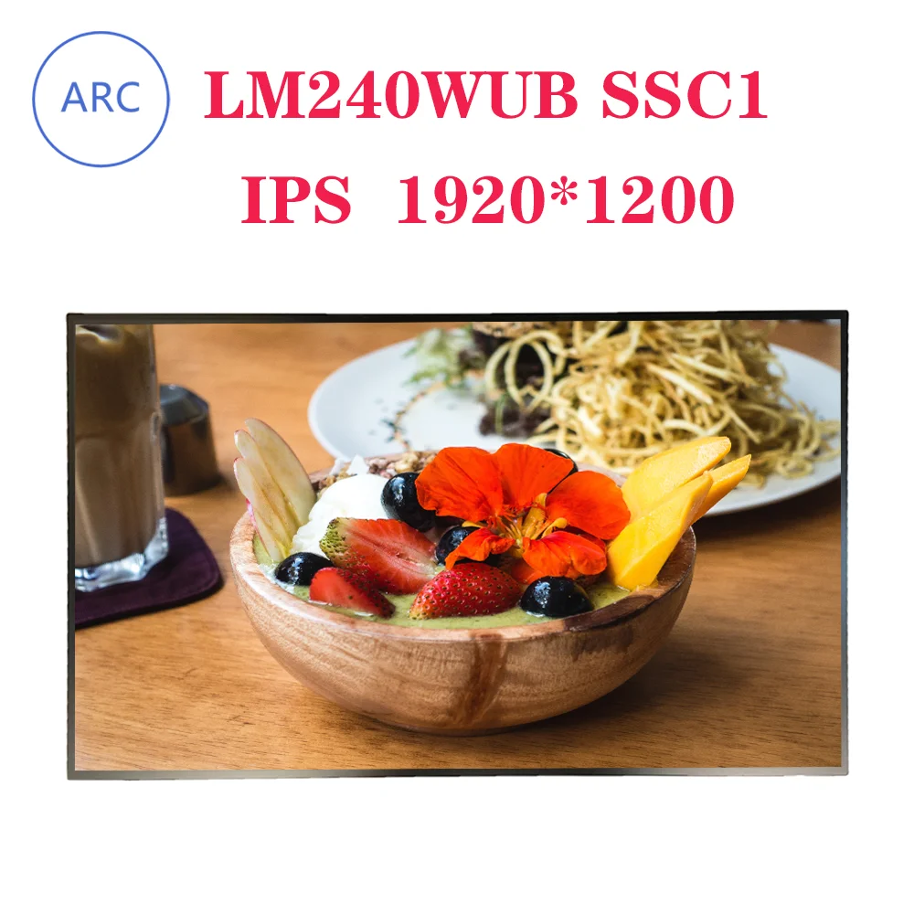 Original New 24'' Lcd Screen LM240WUB SSC1 1920×1200 24-inch LM240WUB-SSC1
Original New 24'' Lcd Screen LM240WUB SSC1 1920×1200 24-inch LM240WUB-SSC1