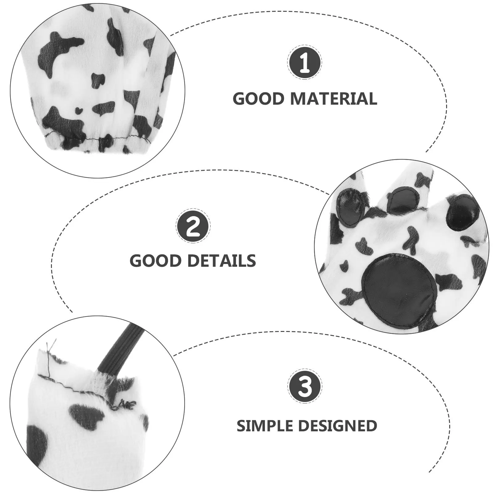 1Set Dog Costume Kit Puppy Ears Headband Bowtie Tail Gloves Animal Cosplay Supplies Halloween Christmas Party Party Headdress
1Set Dog Costume Kit Puppy Ears Headband Bowtie Tail Gloves Animal Cosplay Supplies Halloween Christmas Party Party Headdress