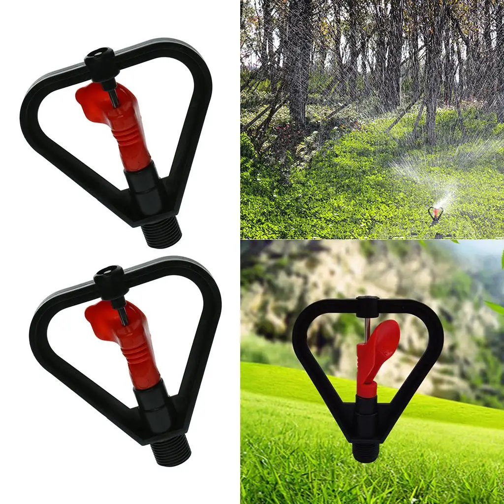2PC 1/2'' Water Impact Sprinkler 360° Garden Lawn Grass Irrigation Head DN15
2PC 1/2'' Water Impact Sprinkler 360° Garden Lawn Grass Irrigation Head DN15
