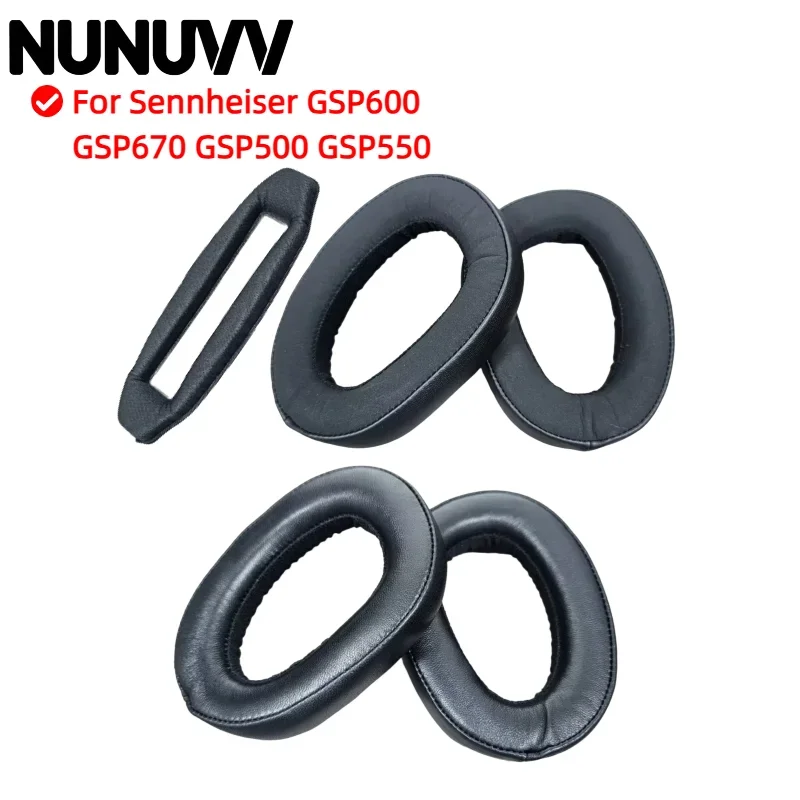 NUNUVV Replacement Ear Pads For Sennheiser GSP600 GSP670 GSP500 GSP550 Headphones Ear Cushions, Headset, Ear Cups Earmuffs ,
NUNUVV Replacement Ear Pads For Sennheiser GSP600 GSP670 GSP500 GSP550 Headphones Ear Cushions, Headset, Ear Cups Earmuffs ,