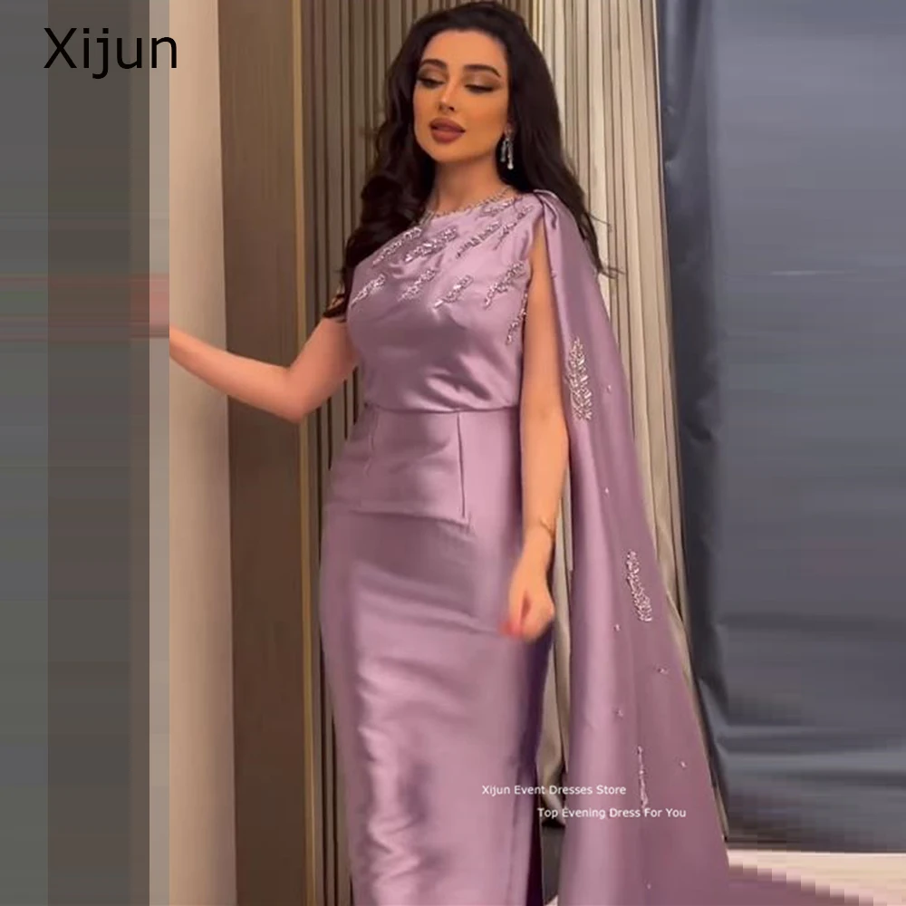 Xijun Purple Prom Gowns Satin Evening Dresses Mermaid Prom Dresses Lace Beads Floor Length One Shoulder 2023 Formal For Women
Xijun Purple Prom Gowns Satin Evening Dresses Mermaid Prom Dresses Lace Beads Floor Length One Shoulder 2023 Formal For Women