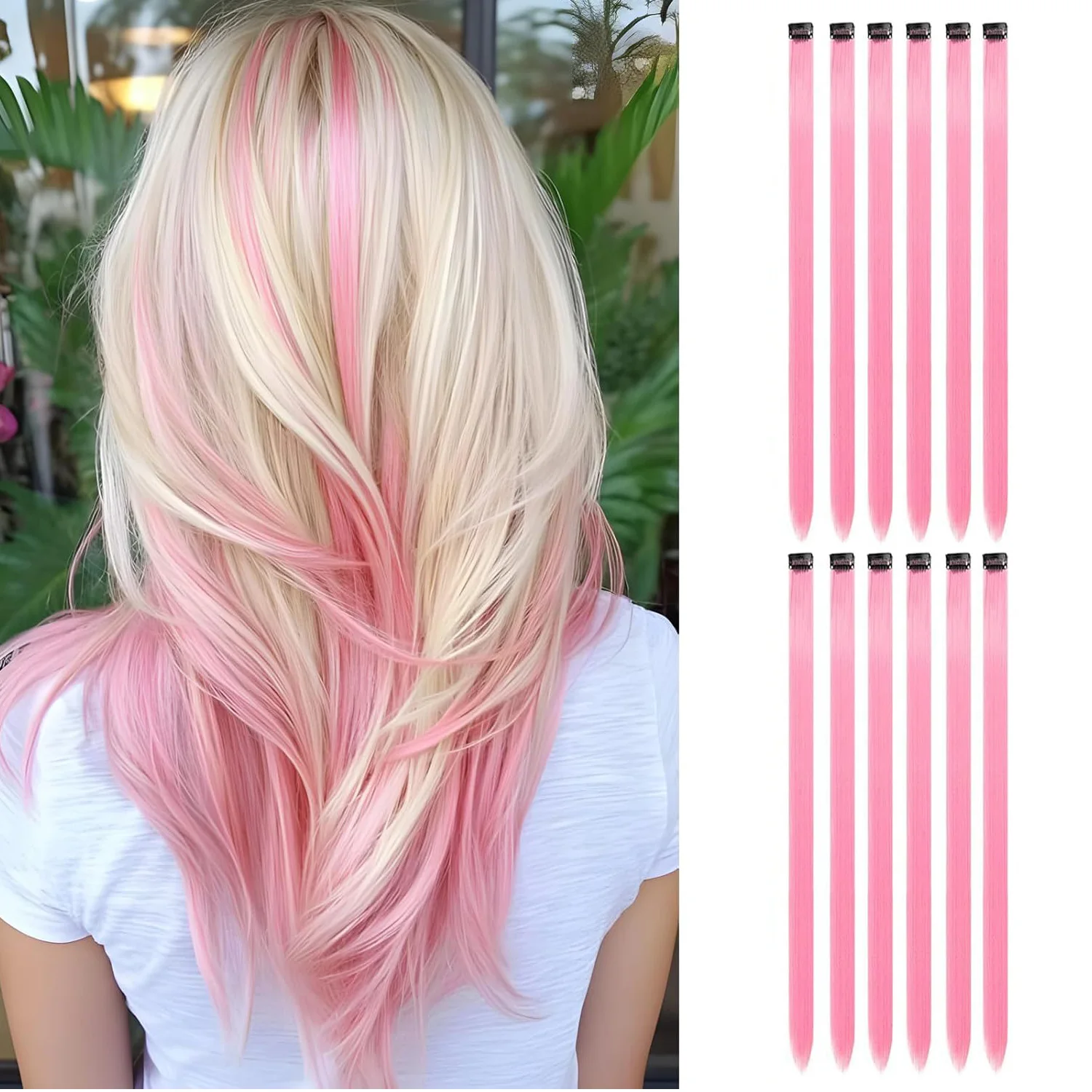 12 шт., 22 дюйма, прямые цветные синтетические волосы, разноцветные заколки для наращивания, вечерние для детей, девочек и женщин, подарок
12 шт., 22 дюйма, прямые цветные синтетические волосы, разноцветные заколки для наращивания, вечерние для детей, девочек и женщин, подарок