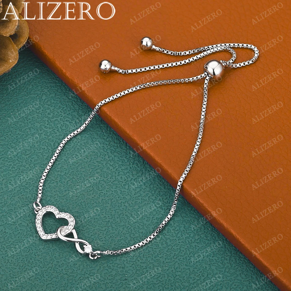 925 Sterling Silver Zircon Heart Bracelet For Women Jewelry Fashion Designer Party Wedding Engagement Birthday Gift
925 Sterling Silver Zircon Heart Bracelet For Women Jewelry Fashion Designer Party Wedding Engagement Birthday Gift