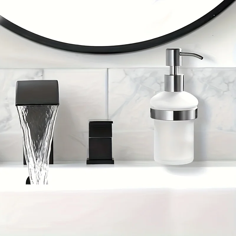 Hand Soap Dispenser Wall Mount Manual Shower Liquid Soap Dispensers Containers for Hand Wash Hotel Bathroom Accessories
Hand Soap Dispenser Wall Mount Manual Shower Liquid Soap Dispensers Containers for Hand Wash Hotel Bathroom Accessories