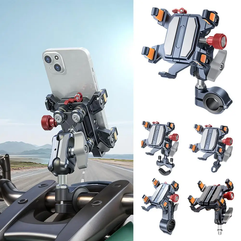 Universal Phone Holder for Motorcycle Accessories 2025 New High-Quality Alloy Shock Absorption Motorbike Navigation Holder N EWW
Universal Phone Holder for Motorcycle Accessories 2025 New High-Quality Alloy Shock Absorption Motorbike Navigation Holder N EWW