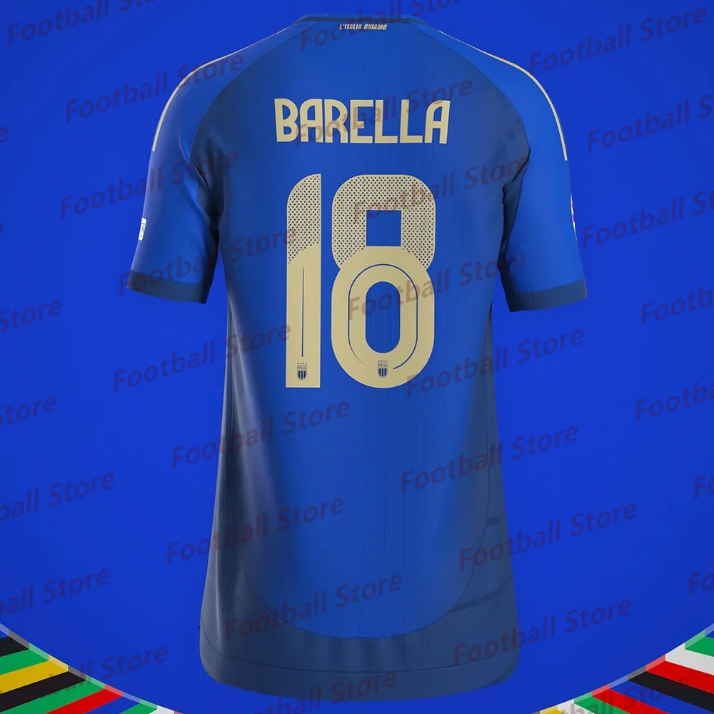 T Shirt For Men Football Jersey Italy O-Neck Quick Drying BARELLA 18 Special Edition Jersey 25-26 Adult/KID Jersey Kit 
T Shirt For Men Football Jersey Italy O-Neck Quick Drying BARELLA 18 Special Edition Jersey 25-26 Adult/KID Jersey Kit