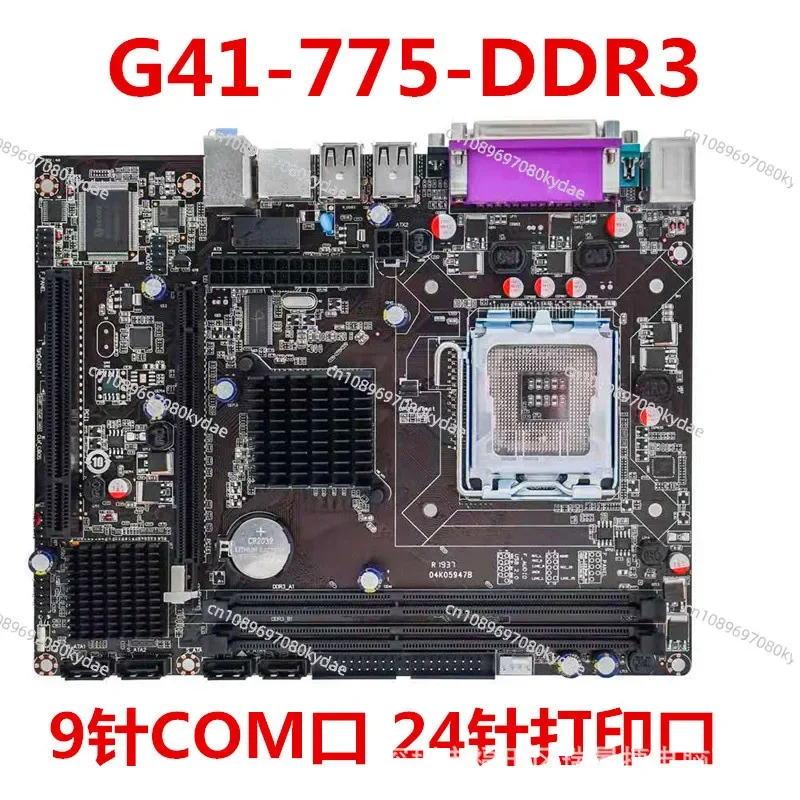 Новая основная плата настольного компьютера G41G31LGA775-контактный интерфейс DDR3, 9-контактный COM24
Новая основная плата настольного компьютера G41G31LGA775-контактный интерфейс DDR3, 9-контактный COM24