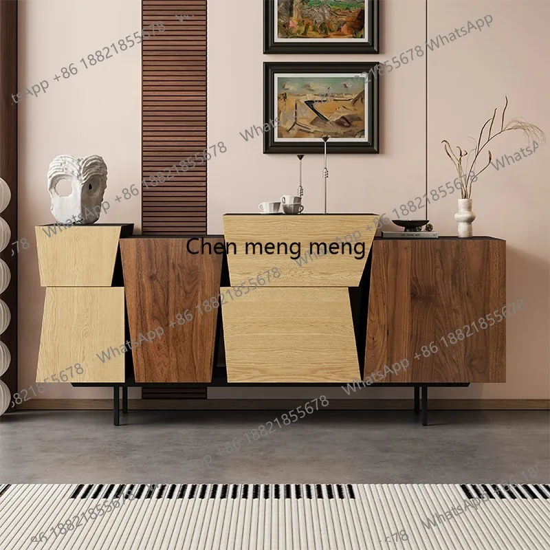 Light luxury dining side cabinet Home living room locker Italian high-end storage integrated entrance cabinet
Light luxury dining side cabinet Home living room locker Italian high-end storage integrated entrance cabinet