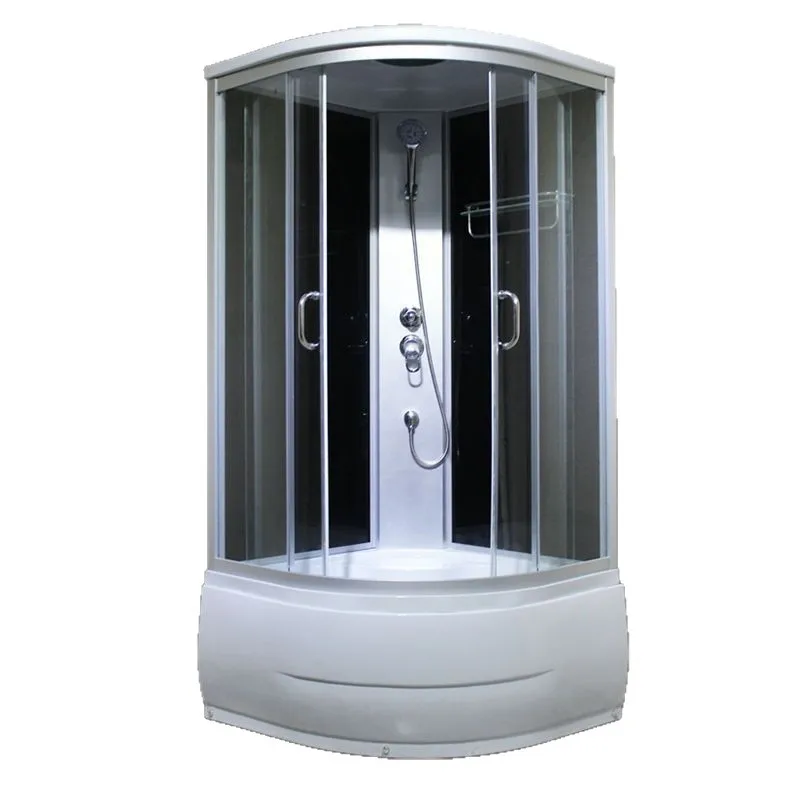 Shower room tempered glass modern sliding door type household bathroom
Shower room tempered glass modern sliding door type household bathroom