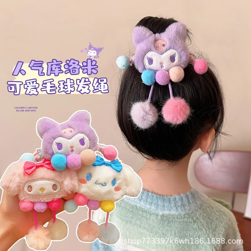 Sanrio Kawaii Kuromi My Melody Коричный рулон милый мультяшный высокий хвост заколка для волос аксессуары для волос Maruko подарок для девочки
Sanrio Kawaii Kuromi My Melody Коричный рулон милый мультяшный высокий хвост заколка для волос аксессуары для волос Maruko подарок для девочки
