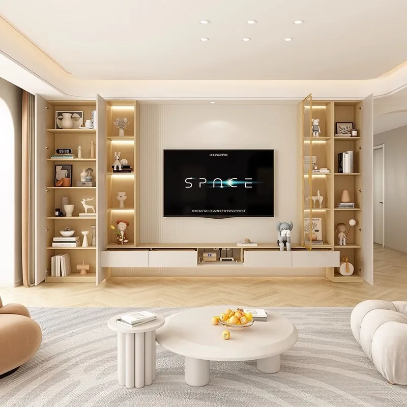 Тумба под телевизор Z Simple Modern Living Room Cream Wind, из массива дерева, в стиле минимализм
Тумба под телевизор Z Simple Modern Living Room Cream Wind, из массива дерева, в стиле минимализм