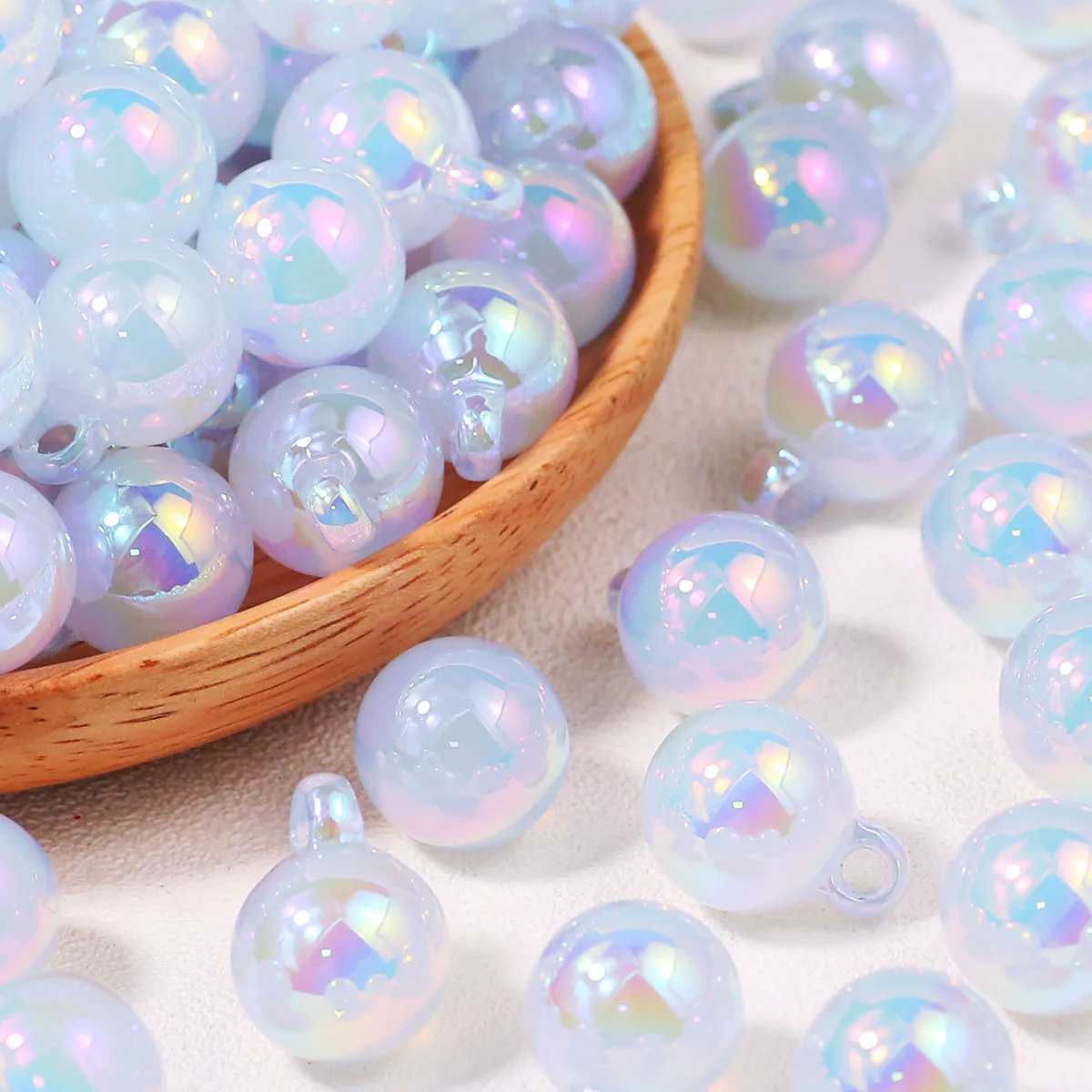16MM 5/10/20pcs Blue Uv Acrylic Beautiful Beads Spacer Loose Beads for Jewelry Bracelets Necklace Making DIY Accessories
16MM 5/10/20pcs Blue Uv Acrylic Beautiful Beads Spacer Loose Beads for Jewelry Bracelets Necklace Making DIY Accessories
