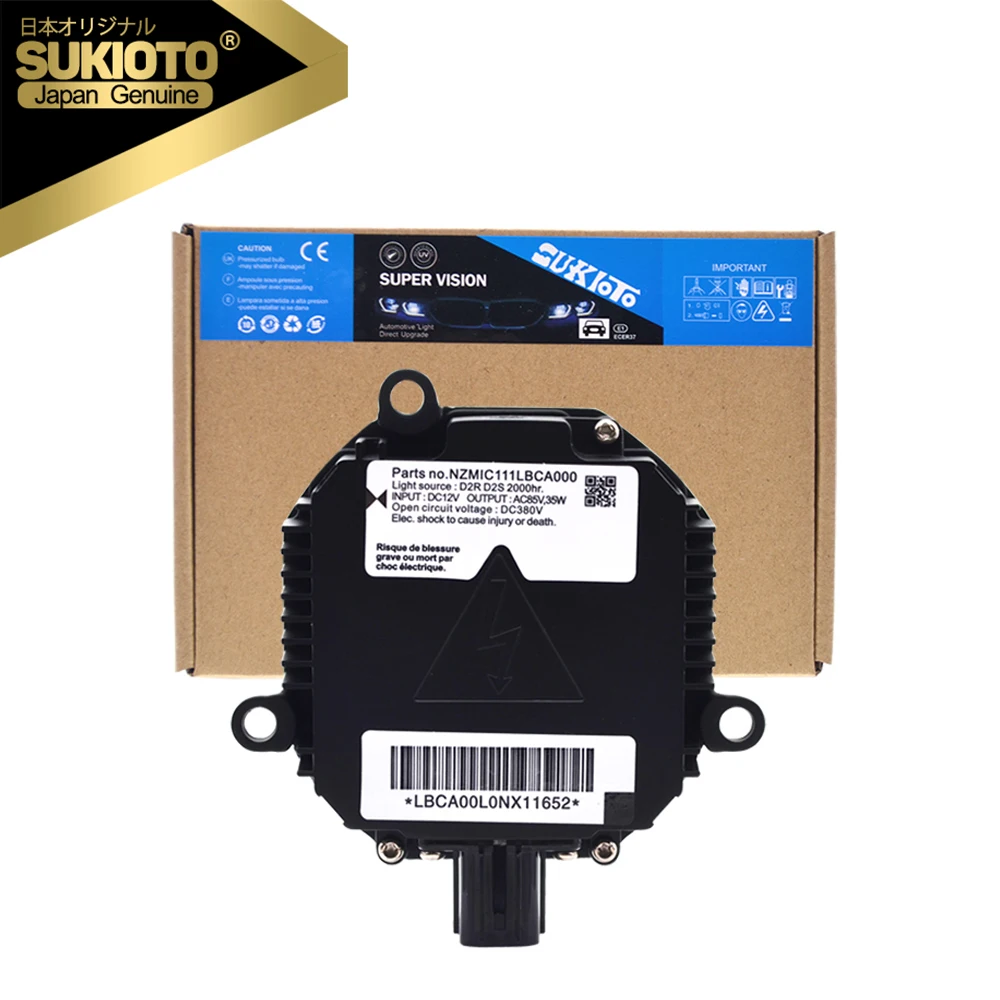 SUKIOTO JAPAN New OEM N2 D2S D2R HID Xenon Headlight Ballast Control Unit NZMNS111LBNA NZMNS111LANA For Nissan Infiniti Benz
SUKIOTO JAPAN New OEM N2 D2S D2R HID Xenon Headlight Ballast Control Unit NZMNS111LBNA NZMNS111LANA For Nissan Infiniti Benz